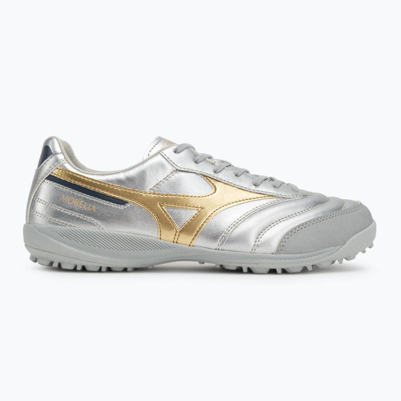 Mizuno Morelia Sala Pro TF мъжки футболни обувки galaxy silver/gold/gold 2