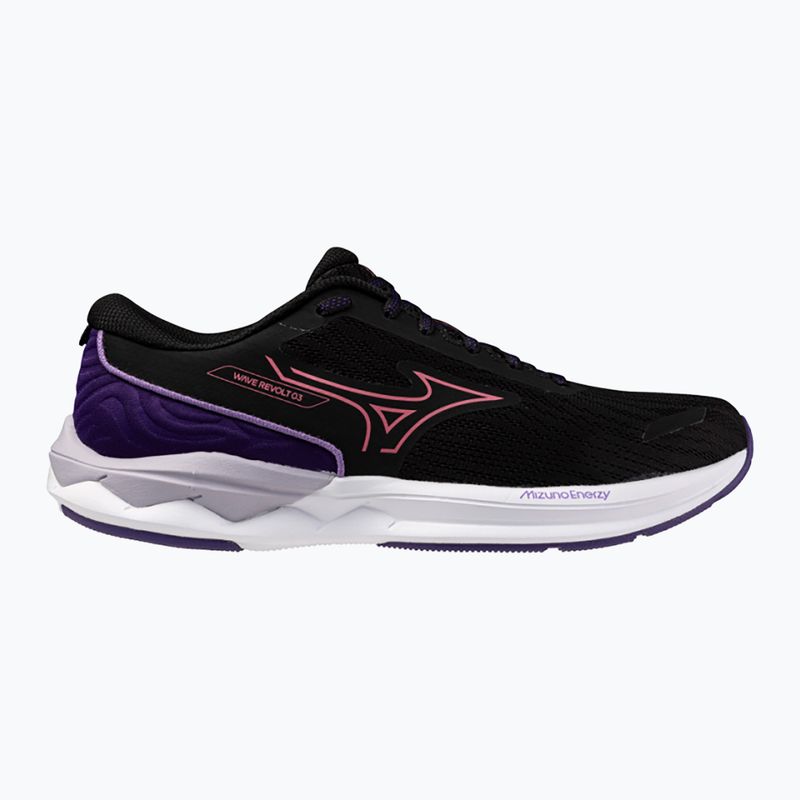 Дамски обувки за бягане Mizuno Wave Revolt 3 black/camellia rose/violet indigo 8
