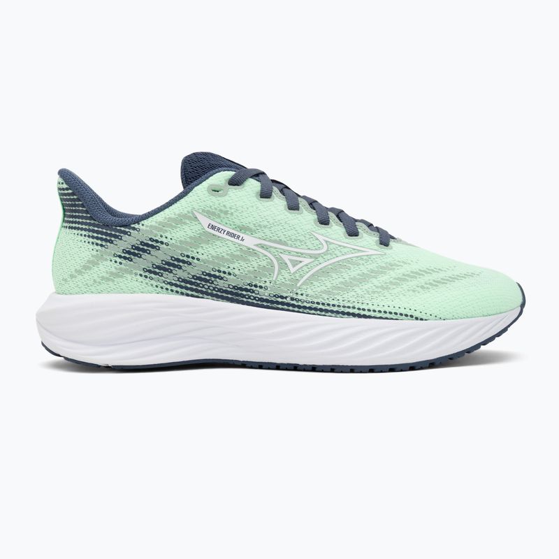 Детски обувки за бягане Mizuno Enerzy Rider Jr neo mint/white/vintage indigo 2