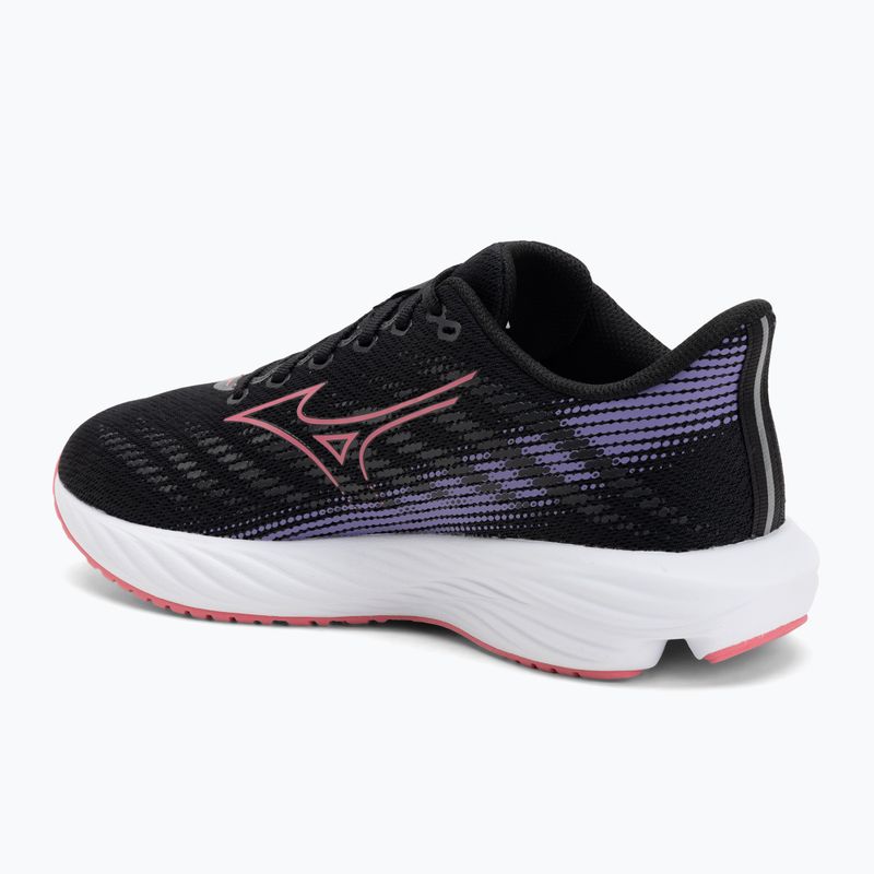 Детски обувки за бягане Mizuno Enerzy Rider Jr black/camelliarose/ paisleypurple 3