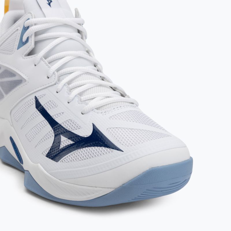 Волейболни обувки Mizuno Wave Dimension Mid бели/bellwether сини/belairblu 7