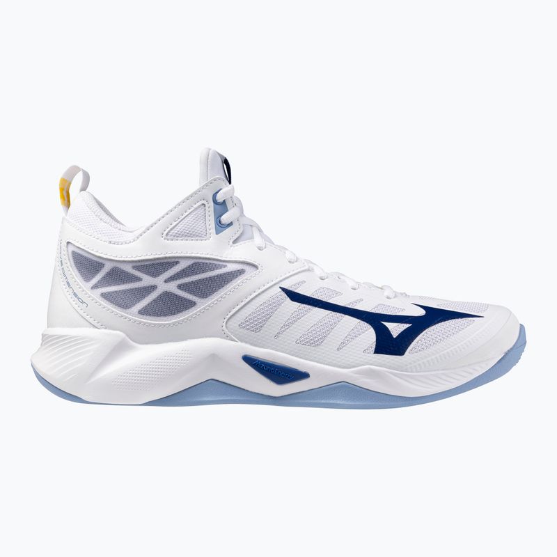 Волейболни обувки Mizuno Wave Dimension Mid бели/bellwether сини/belairblu 8