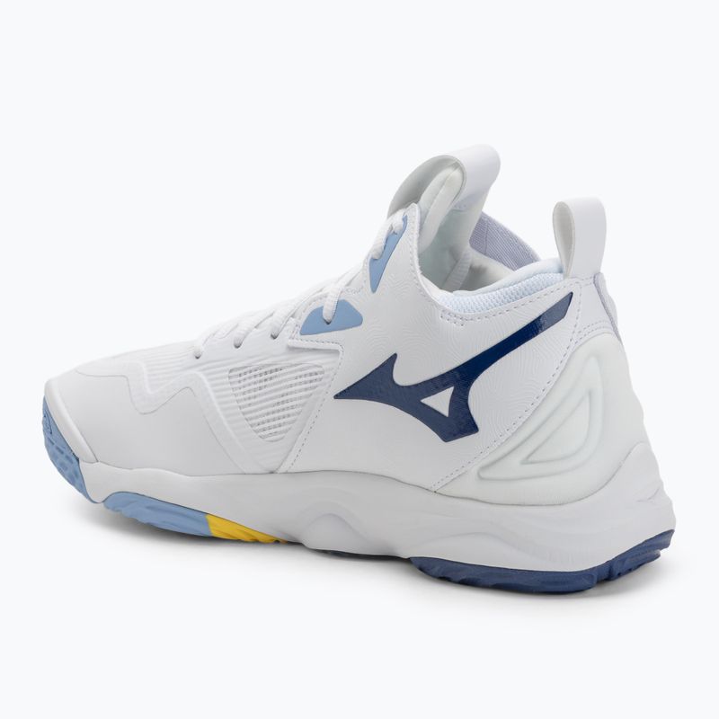 Волейболни обувки Mizuno Wave Momentum 3 Mid бели/bellwether сини/belair сини 3