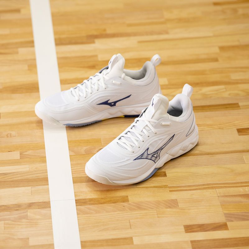 Волейболни обувки Mizuno Wave Luminous 3 бели/bellwether сини/belairblu 13