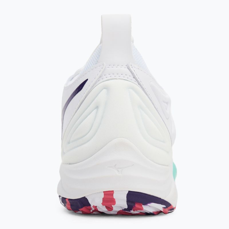 Обувки за волейбол Mizuno Wave Momentum 3 white/violet indigo/camellia rose 6