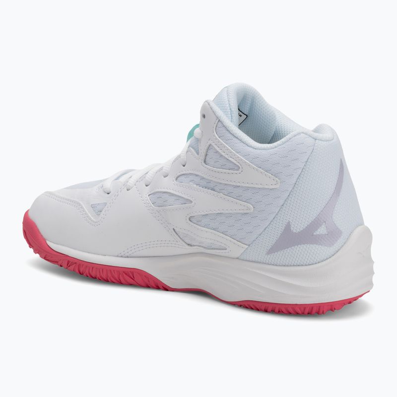 Дамски обувки за волейбол Mizuno Thunder Blade Z Mid white/violet indigo/camellaros 3