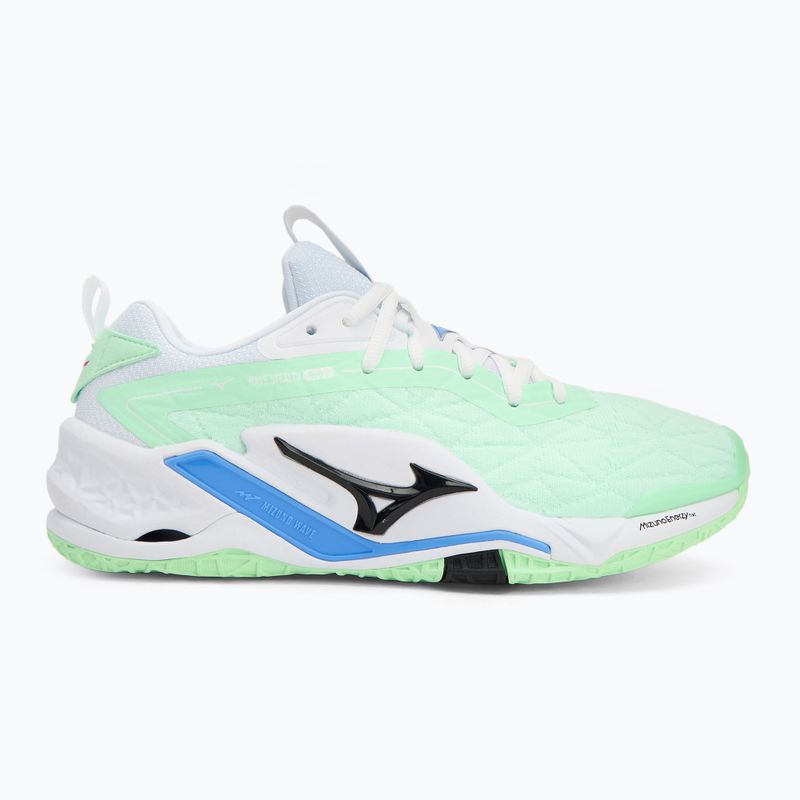 Обувки за хандбал Mizuno Wave Stealth Neo 2 neo mint/black/froniter blue 2