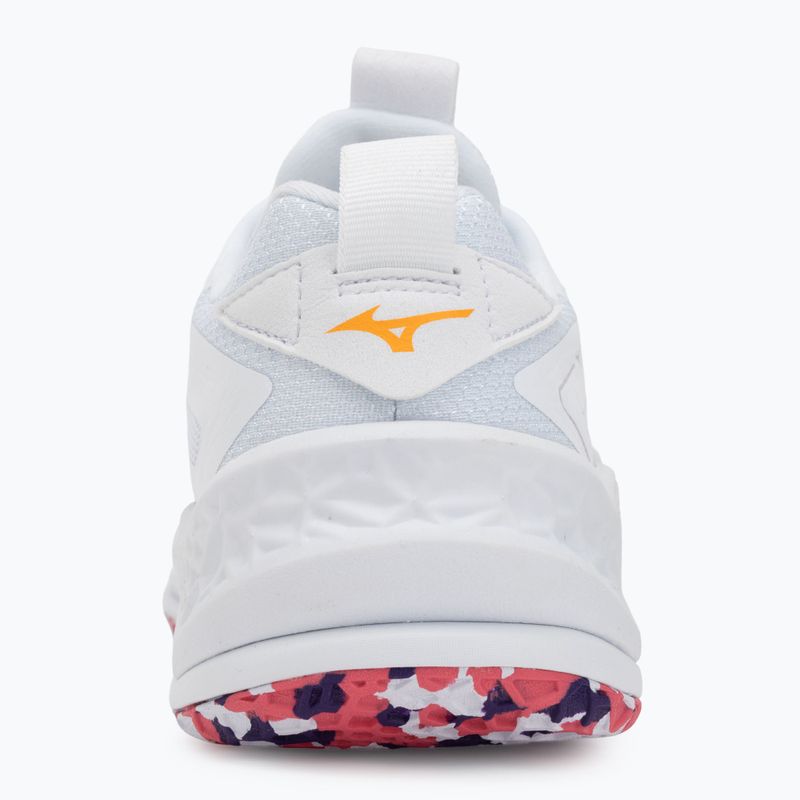 Обувки за хандбал Mizuno Wav Stealth Neo 2 white/violet indigo/camellia rose 6