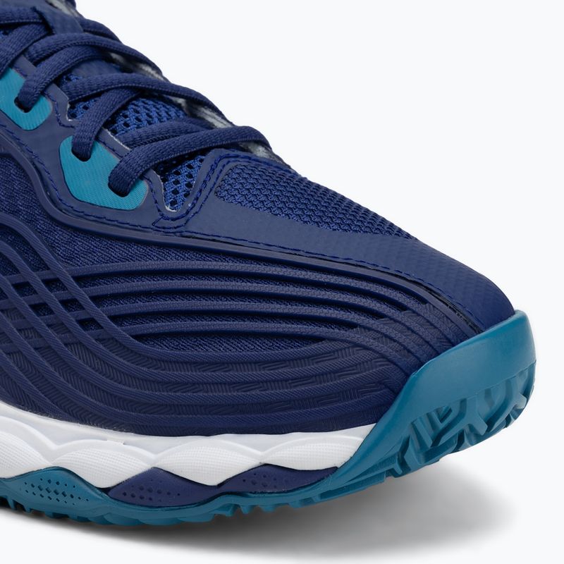 Мъжки обувки за тенис Mizuno Wave Enforce Tour 2 CC bellwether blue/ white/ fjord blue 7
