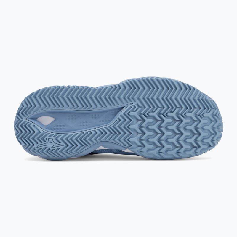 Дамски обувки за тенис Mizuno Wave Enforce Tour 2 CC bel air blue/ white/ bellwether blue 4