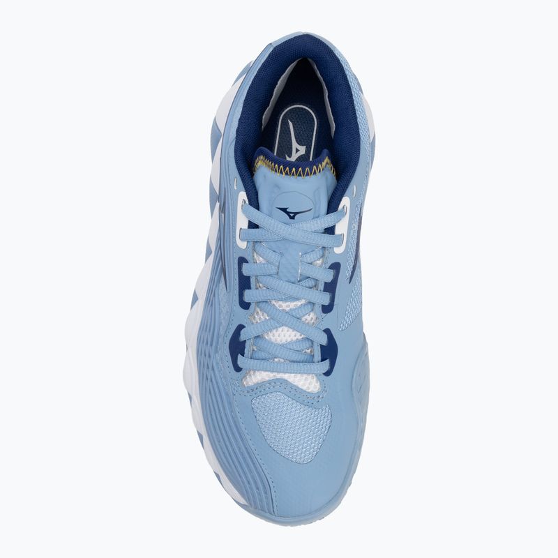 Дамски обувки за тенис Mizuno Wave Enforce Tour 2 CC bel air blue/ white/ bellwether blue 5