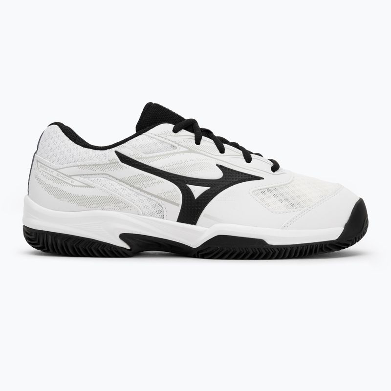 Мъжки обувки за тенис Mizuno Break Shot 5 CC white/ black/ harbor mist 2