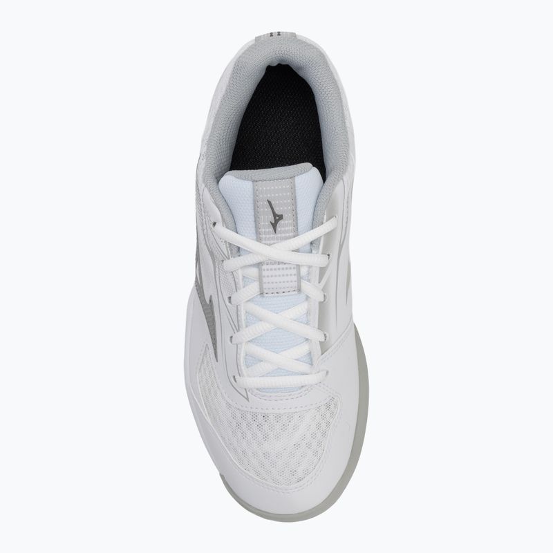 Дамски обувки за тенис Mizuno Break Shot 5 CC white/ ultimate gray/ harbor mist 5