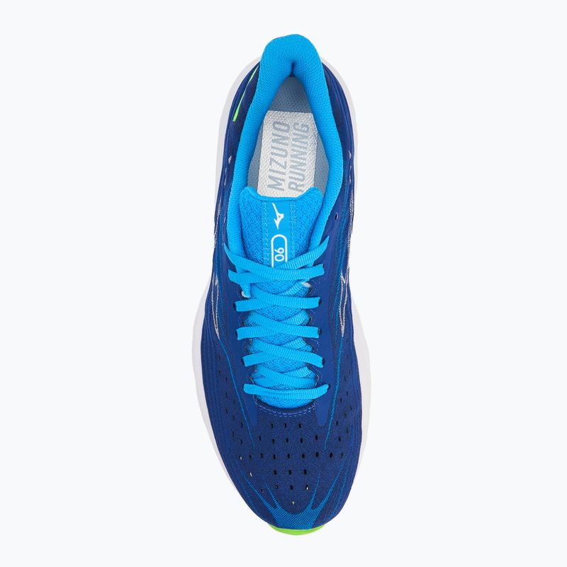 Мъжки обувки за бягане Mizuno Wave Skyrise 6 reflex blue c/white/blue pace 5