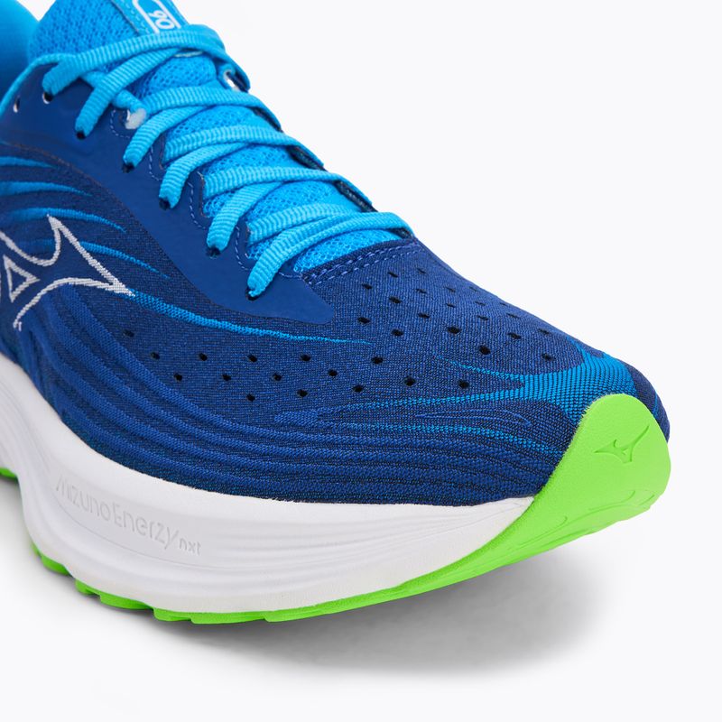 Мъжки обувки за бягане Mizuno Wave Skyrise 6 reflex blue c/white/blue pace 7