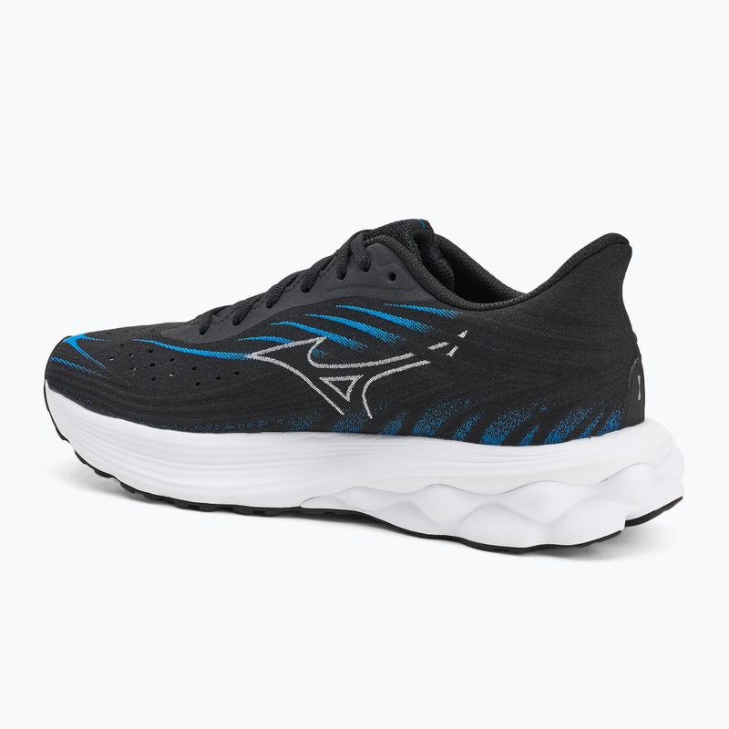 Мъжки обувки за бягане Mizuno Wave Skyrise 6 black/white/blue pace 3