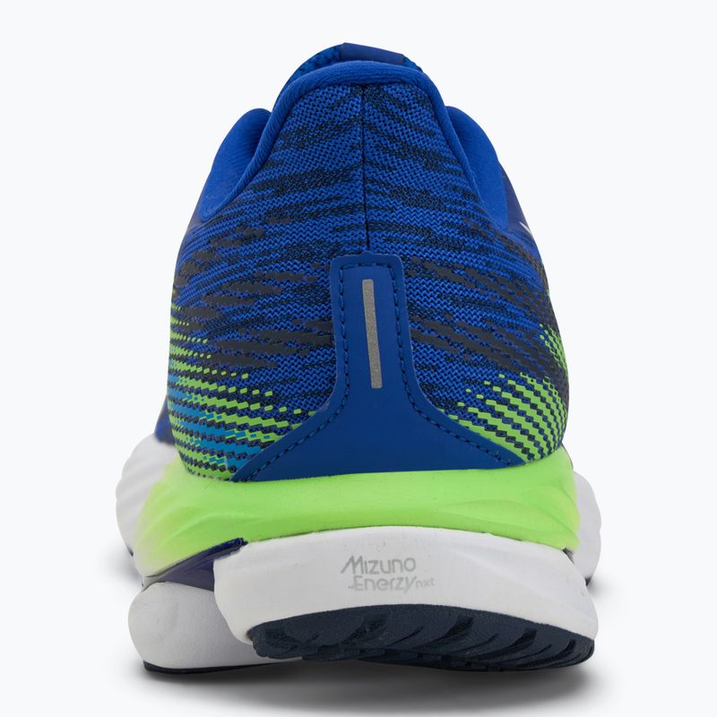 Мъжки обувки за бягане Mizuno Wave Inspire 21 reflex blue c/white/green gecko 6