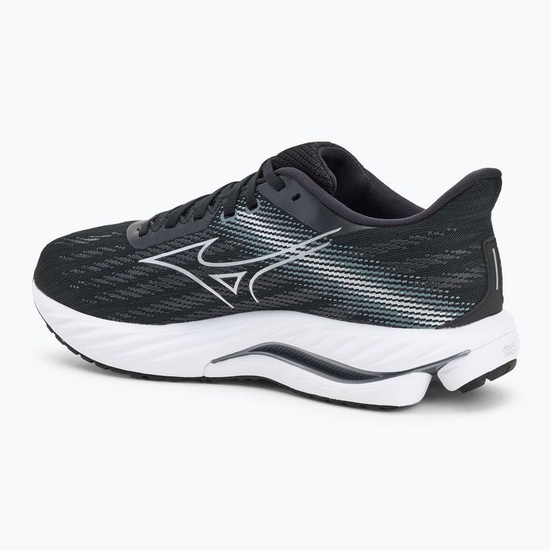 Мъжки обувки за бягане Mizuno Wave Inspire 21 2E black/silver/metallic gray 3
