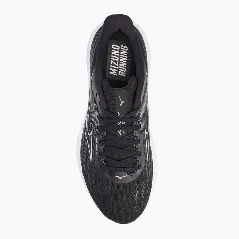 Мъжки обувки за бягане Mizuno Wave Inspire 21 2E black/silver/metallic gray 5