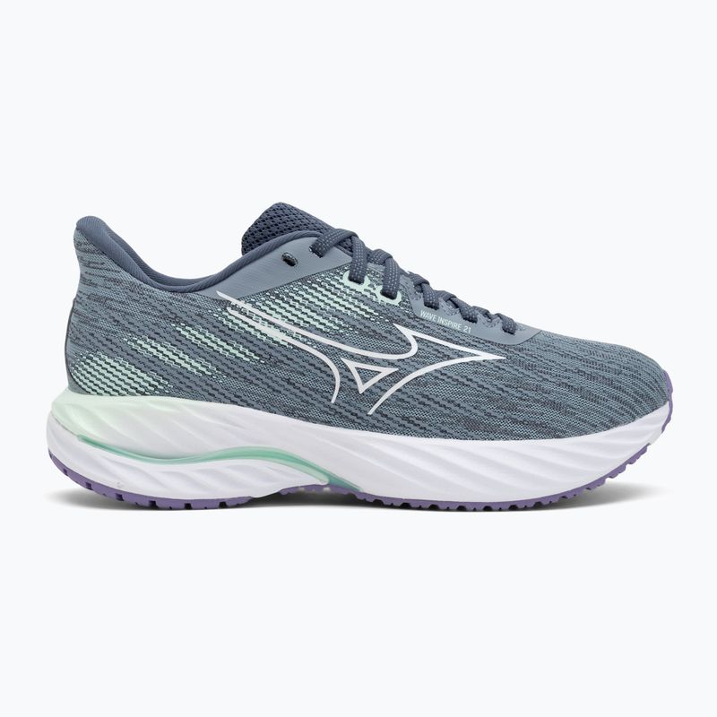 Дамски обувки за бягане Mizuno Wave Inspire 21 tradewinds/white/neo mint 2