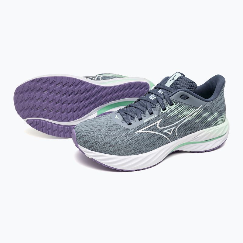 Дамски маратонки за бягане Mizuno Wave Inspire 21 tradewinds/white/neo mint 9