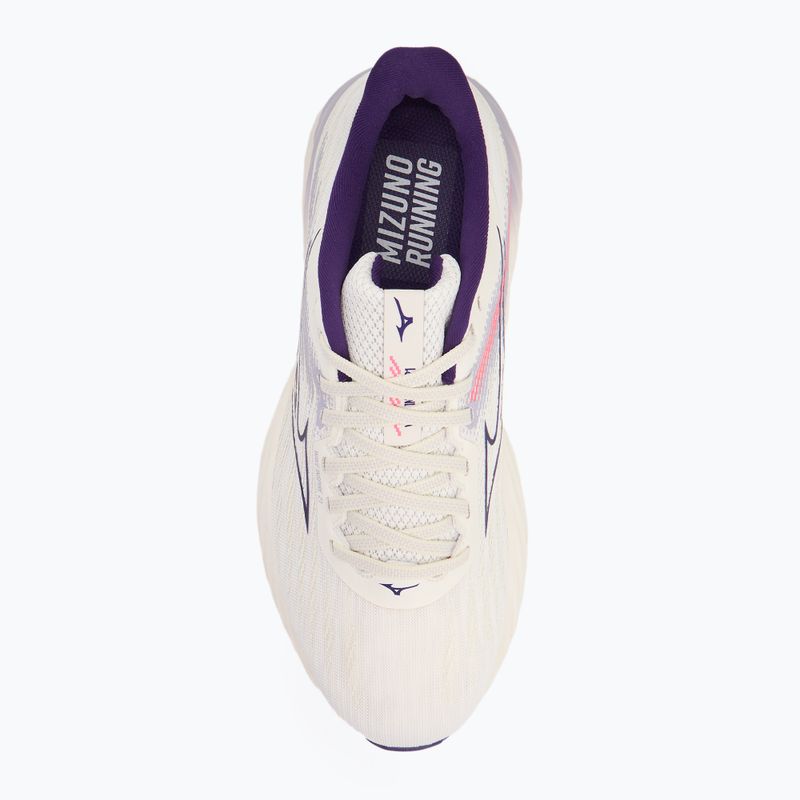 Дамски обувки за бягане Mizuno Wave Inspire 21 snow white/vintage indigo/camellia rose 5