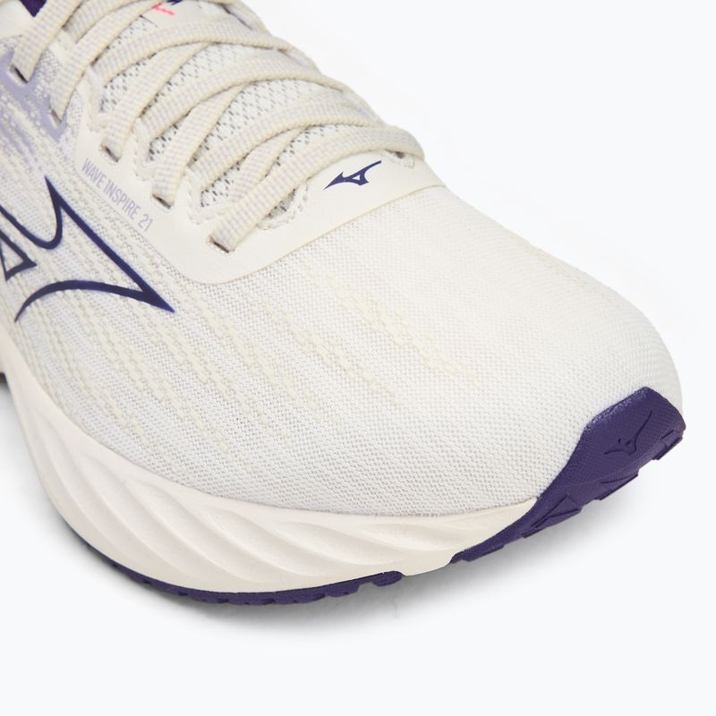 Дамски обувки за бягане Mizuno Wave Inspire 21 snow white/vintage indigo/camellia rose 7