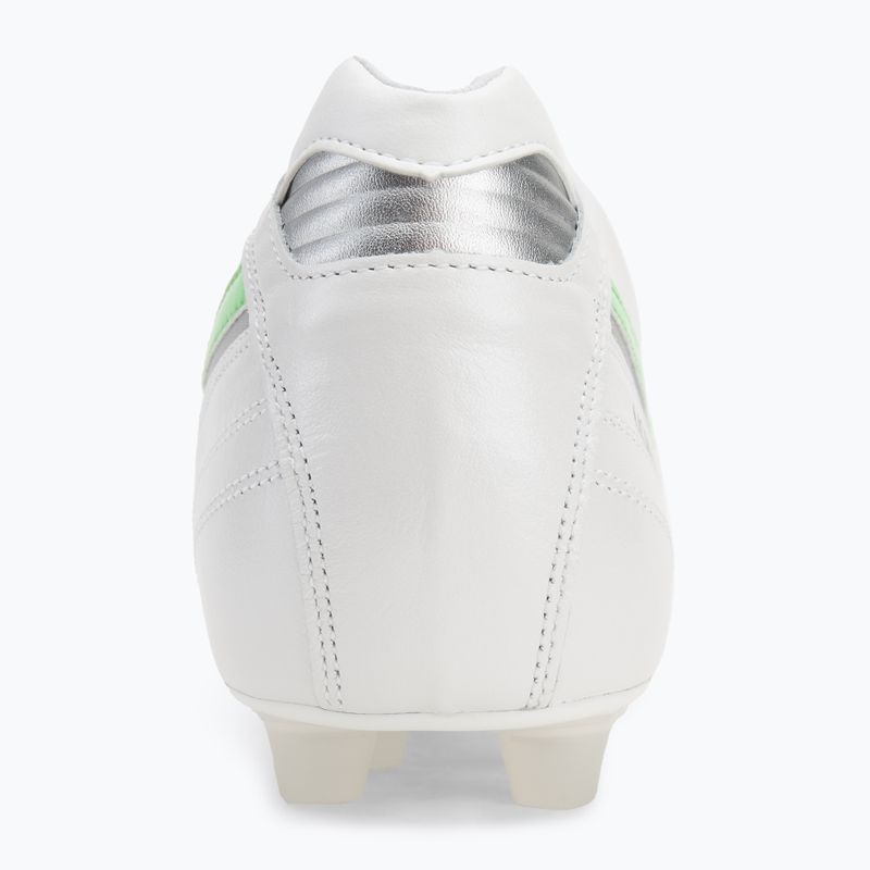Мъжки футболни обувки Mizuno Morelia II Japan Md white/neon green/galaxy silver 6