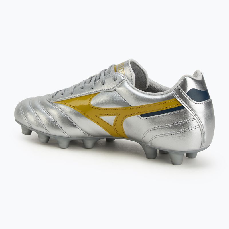Мъжки футболни обувки Mizuno Morelia II Club Md galaxy silver/gold/gold 3