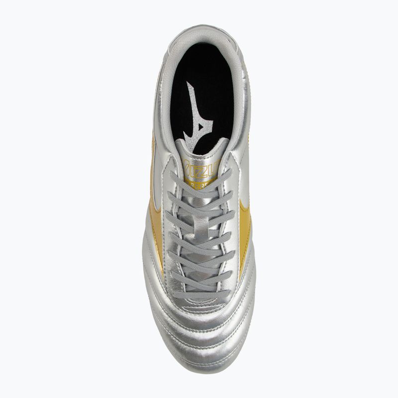 Мъжки футболни обувки Mizuno Morelia II Club Md galaxy silver/gold/gold 5