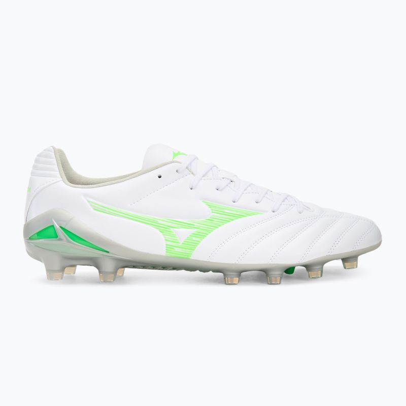 Мъжки футболни обувки Mizuno Monarcida Neo III Pro Md white/neon green 2
