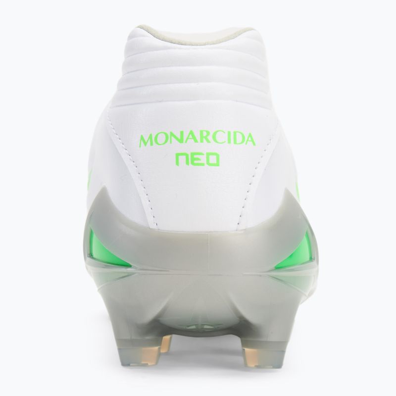 Мъжки футболни обувки Mizuno Monarcida Neo III Pro Md white/neon green 6