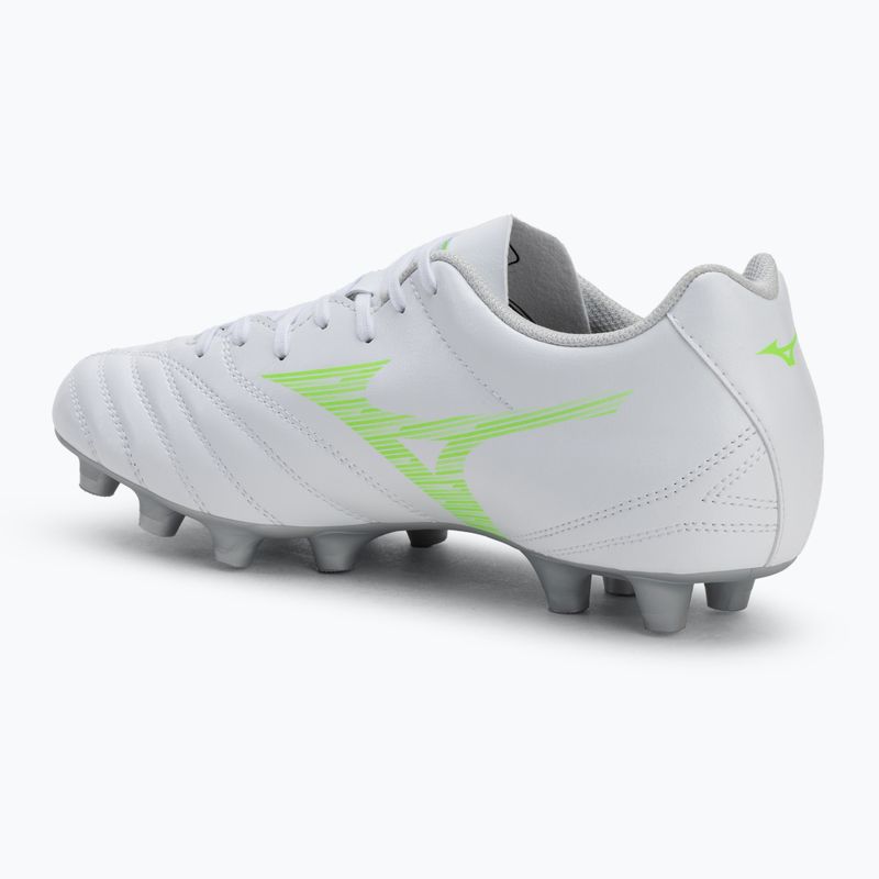Мъжки футболни обувки Mizuno Monarcida Neo III Select Md white/neon green 3