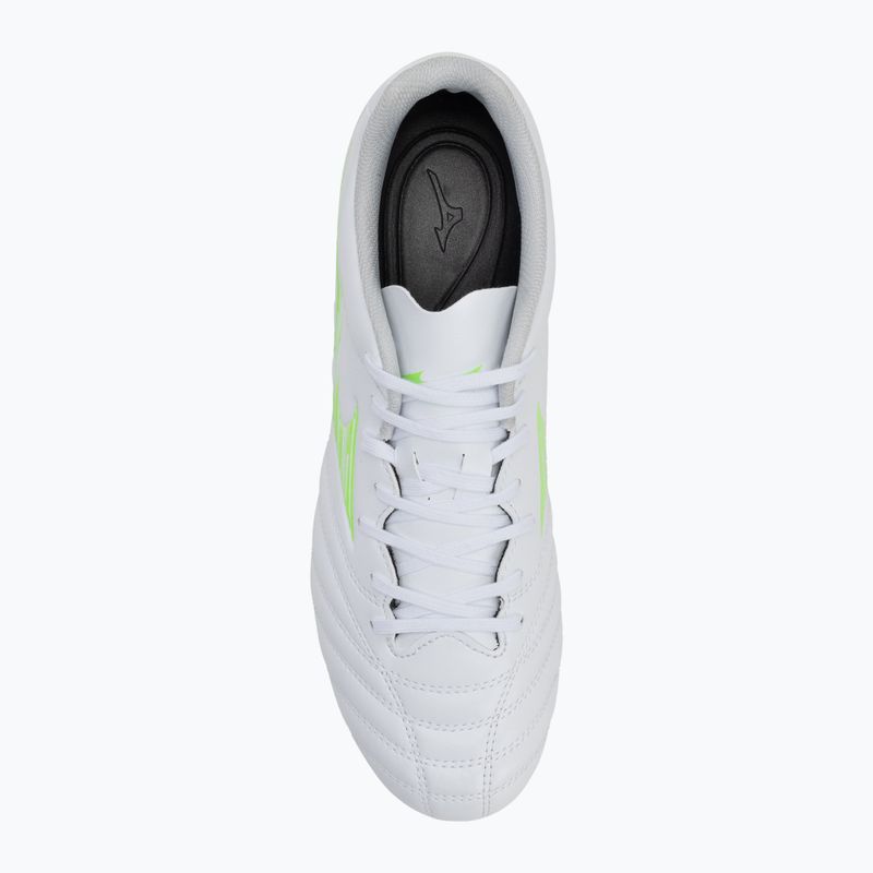 Мъжки футболни обувки Mizuno Monarcida Neo III Select Md white/neon green 5