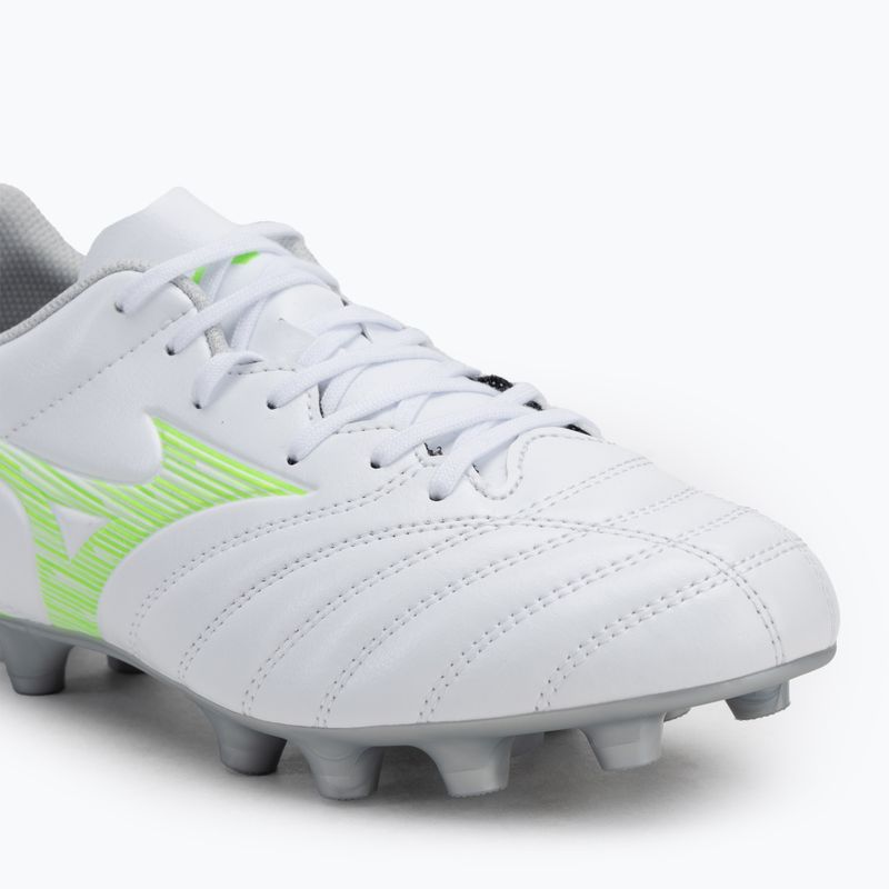 Мъжки футболни обувки Mizuno Monarcida Neo III Select Md white/neon green 7