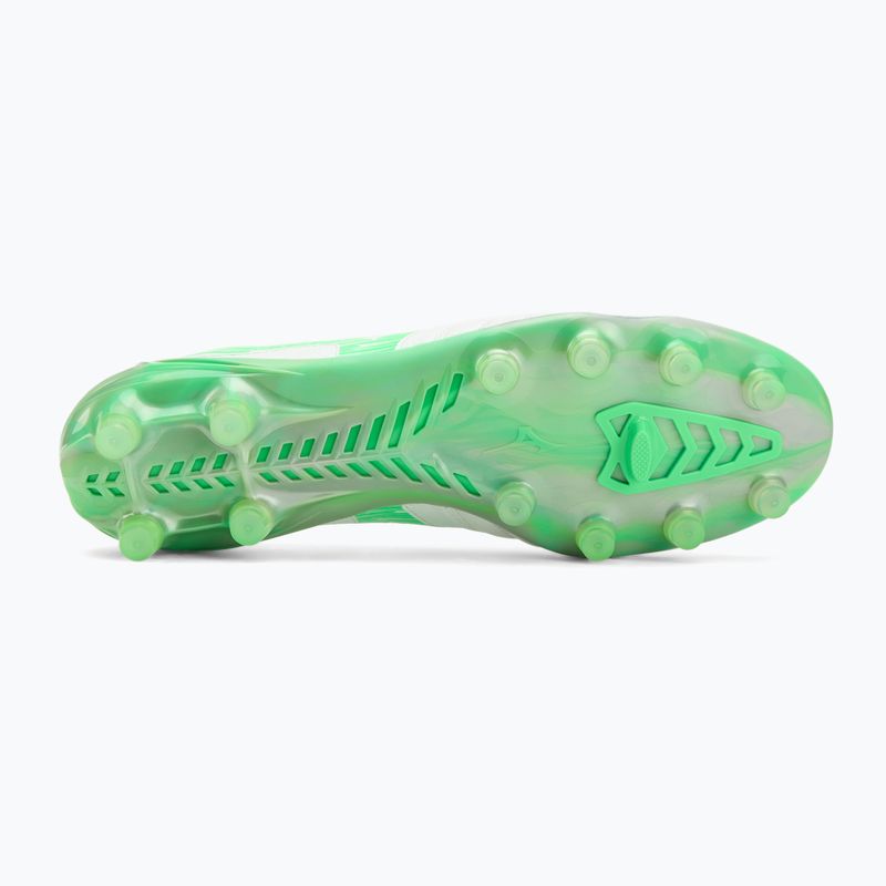 Мъжки футболни обувки Mizuno Morelia Neo IV Β Elite MD white/neon green/cool grey 3c 4