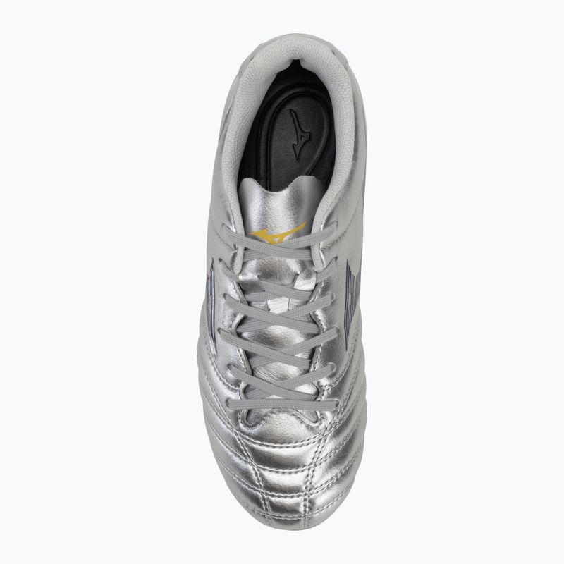 Детски футболни обувки Mizuno Monarcida Neo III Select Jr Md galaxy silver/8605 c/gold 5