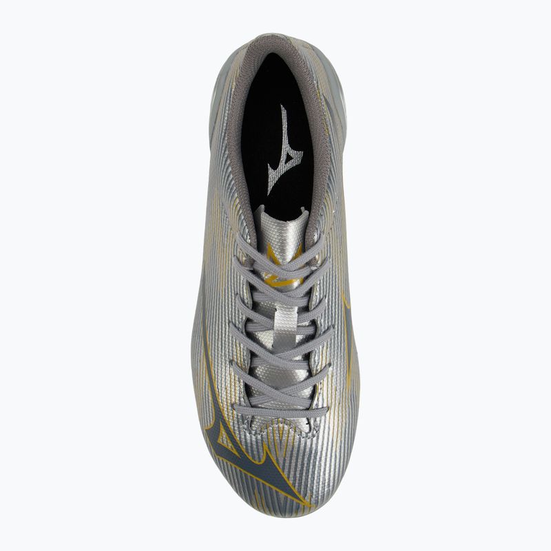 Детски футболни обувки Mizuno α II Select Jr Md galaxy silver/8605 c/gold 5