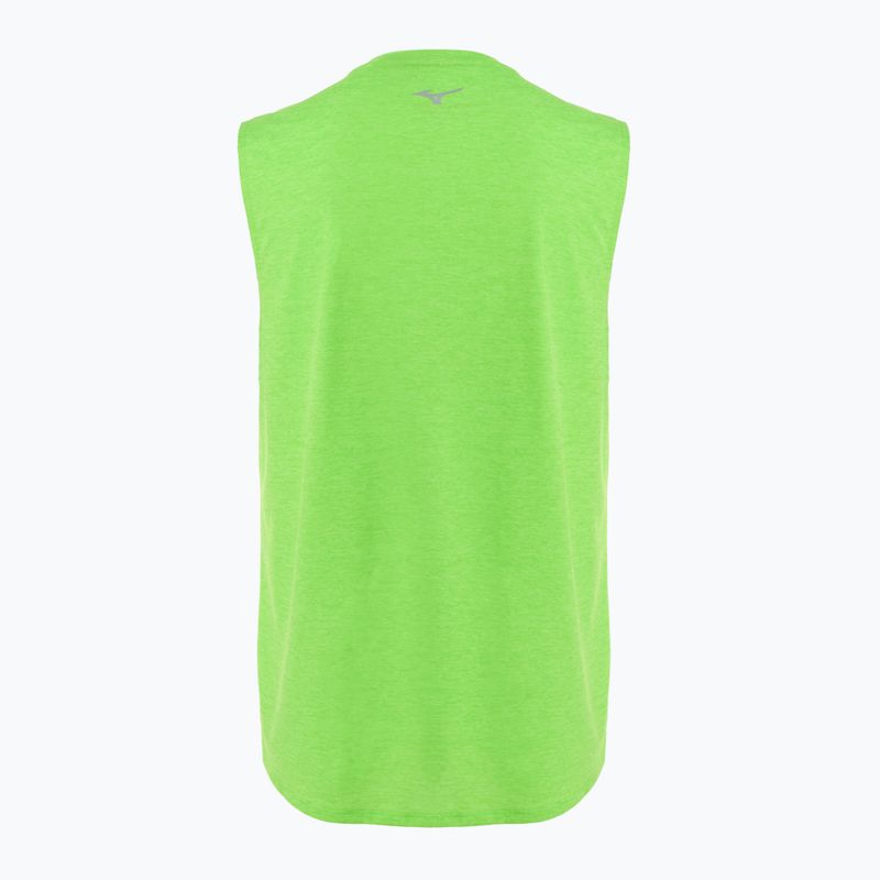 Мъжки потник за бягане Mizuno Impulse Core Без ръкави green gecko 2