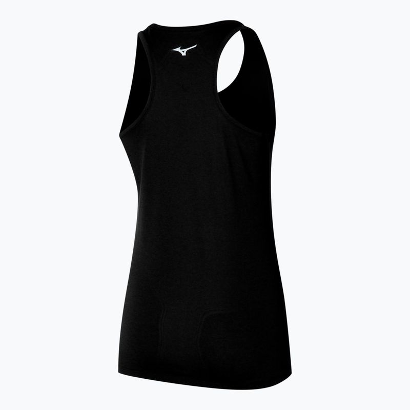 Горнище за бягане за жени Mizuno Impulse Core Tank черно 2