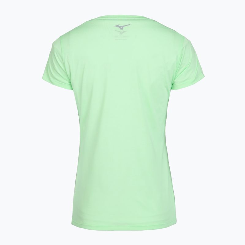 Дамска тениска за бягане Mizuno Core Tee neo mint 2
