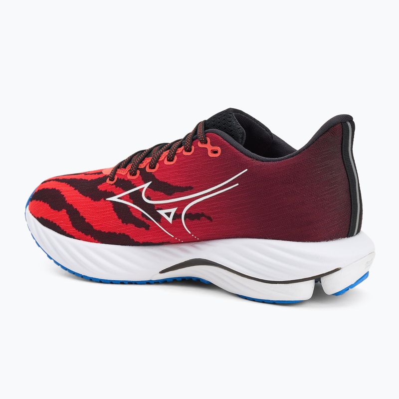 Обувки за бягане Mizuno Wave Rider 28 ignition red/white/baseball blue 4