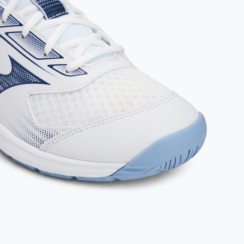 Обувки за волейбол Mizuno Cyclone Speed 5 white/bellwether blue/bel air blue 7