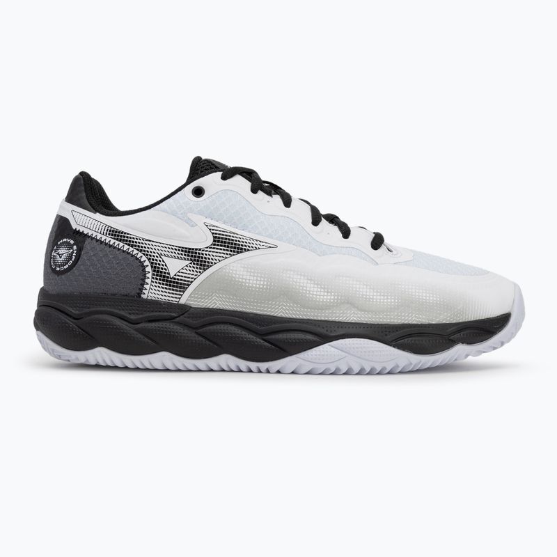 Мъжки обувки за тенис Mizuno Wave Enforce Court CC white/ black/ iron gate 2