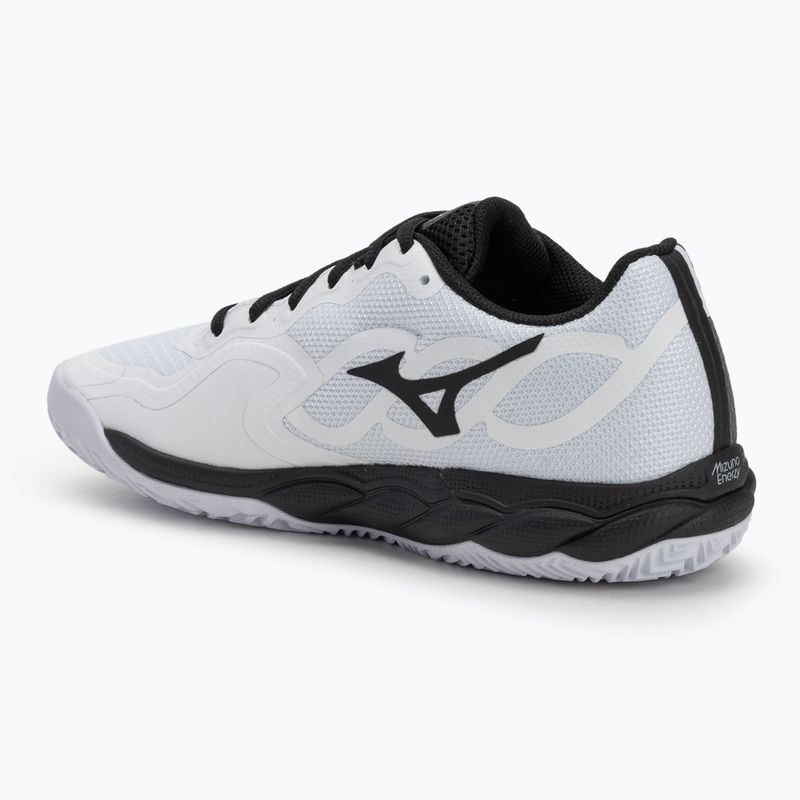 Мъжки обувки за тенис Mizuno Wave Enforce Court CC white/ black/ iron gate 3