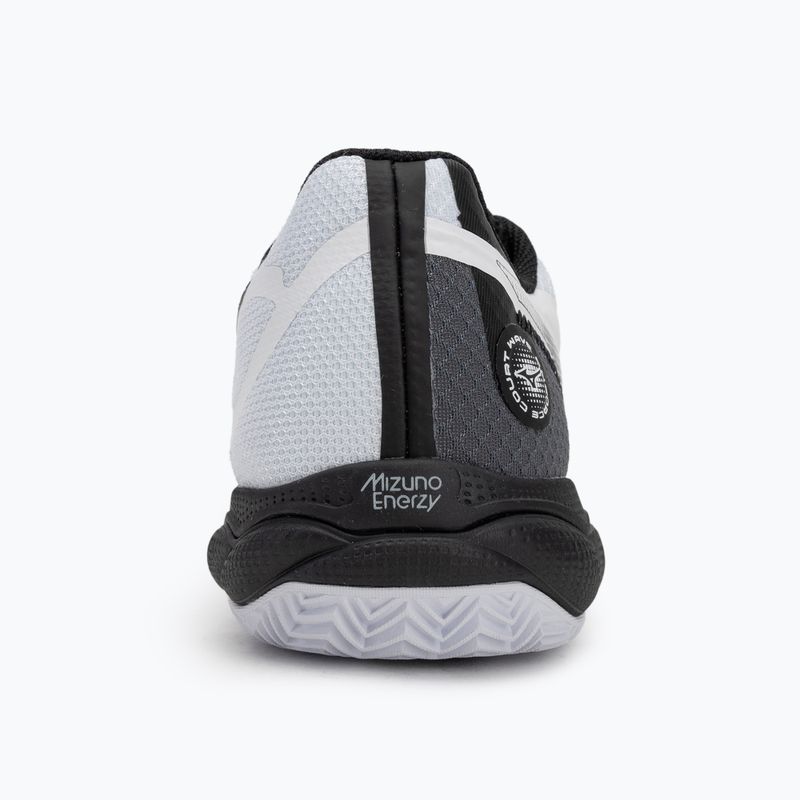 Мъжки обувки за тенис Mizuno Wave Enforce Court CC white/ black/ iron gate 6