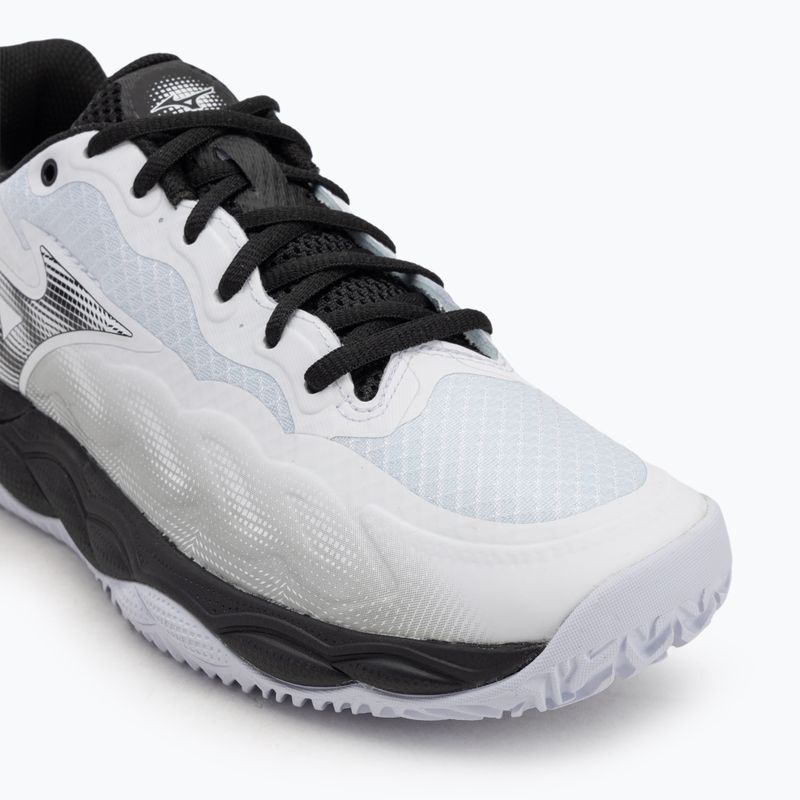 Мъжки обувки за тенис Mizuno Wave Enforce Court CC white/ black/ iron gate 7
