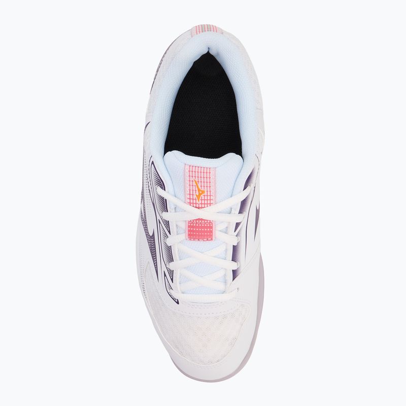 Обувки за волейбол Mizuno Cyclone Speed 5 white/violet indigo/camellia rose 5