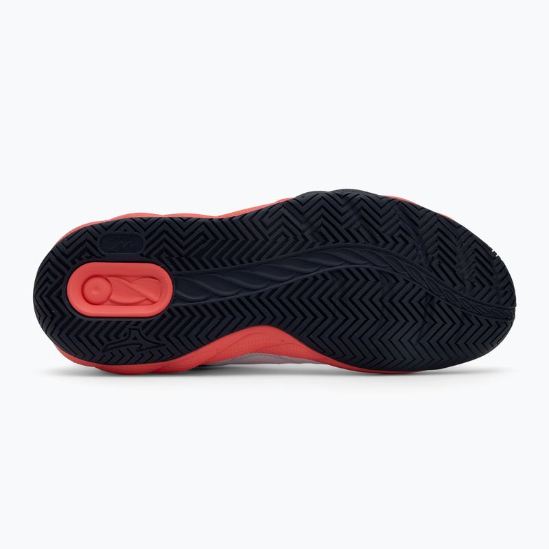 Мъжки обувки за тенис Mizuno Wave Enforce Court AC white/baritone blue/calypso coral 4