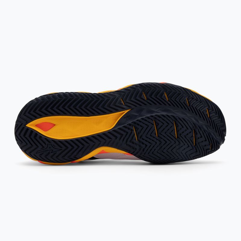 Обувки за тенис Mizuno Wave Enforce Tour 6 AC white/fiery coral 2/citrus 4